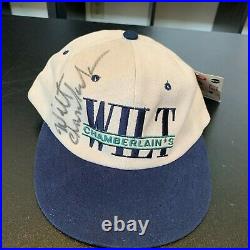 Rare Wilt Chamberlain Signed Personal Model Hat Cap With PSA DNA COA Lakers