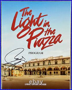 Renee Fleming Signed In Person The Light In The Piazza Program Authentic