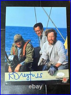Richard Dreyfuss Hand Signed In Person Autographed Jaws Rare Jsa Witnessed