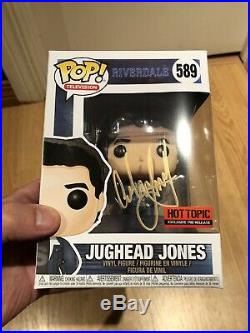 Riverdale Jughead Cole Sprouse Funko Pop Vinyl Autographed Signed In Person