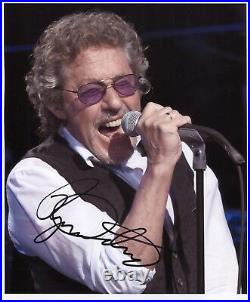Roger Daltrey The Who (Band) Signed Photo Genuine In Person Hologram + COA
