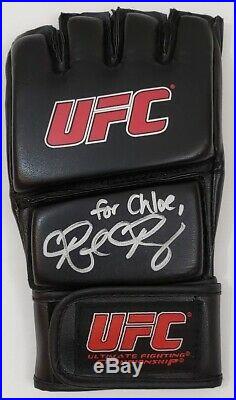 Ronda Rousey Signed UFC Glove Rowdy Autographed Personalized For Chloe