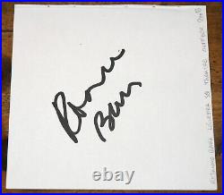 Roseanne Barr Hand Signed Autograph Page In Person Uacc Dealer