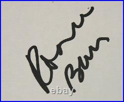 Roseanne Barr Hand Signed Autograph Page In Person Uacc Dealer