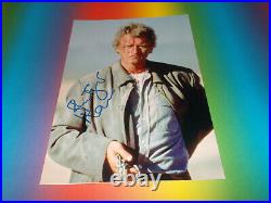 Rutger Hauer Signed Autograph Autograph on 20x28 Photo in Person