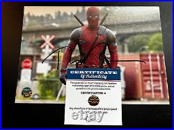 Ryan Reynolds (Deadpool) Signed 7x5 inch Photo Original Autograph withCOA