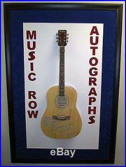 SAM SMITH Signed Autograph Acoustic Guitar with Stay With Me Pop R&B Soul Music