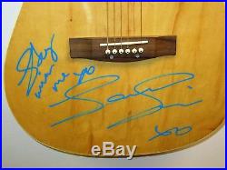 SAM SMITH Signed Autograph Acoustic Guitar with Stay With Me Pop R&B Soul Music