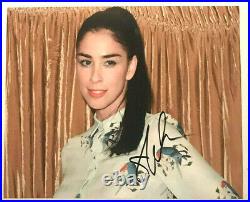 SARAH SILVERMAN Hand Signed 8X10 Sexy Photo IN PERSON Autograph withHologram COA
