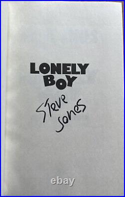SEX PISTOLS Steve Jones Autographed Book In-Person FIRST EDITION