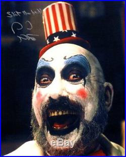 SID HAIG signed Autogramm 20x25cm DEVILS REJECTS in Person autograph SPAULDING