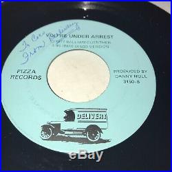 SIGNED Delivery Danny Hull Private Funk Disco Modern Soul 45 Bay Area LISTEN