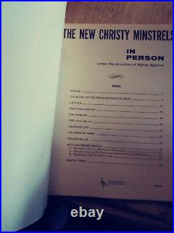 SIGNED New Christy Minstrels In Person Sheet Music by Randy Sparks Autograph Aut