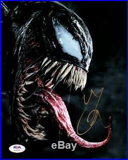 SIGNED Tom Hardy VENOM Awesome Photo in gold ink certified by PSA/DNA in person