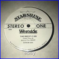 SIGNED Westside The Sweep Private Minnesota Funk Soul Disco Boogie Electro