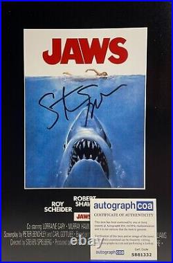 STEVEN SPIELBERG signed autograph 20x30cm JAWS in person autograph ACOA