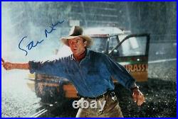 Sam NEILL Signed Autograph 20x30cm Jurassic Park in Person Autograph COA