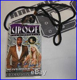 Sara Jean Underwood Signed Personal Used Playboy Event w Kanye West Pass PSA/DNA