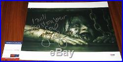Scary Jane Levy Signed 11x14 Evil Dead withQuote I Will Feast on Your Soul PSA/DNA