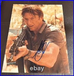 Sean Penn The Gun Man Autographed In Person Photo 8x10 With COA