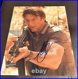 Sean Penn The Gun Man Autographed In Person Photo 8x10 With COA