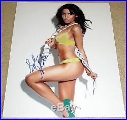 Sexy Sarah Shahi Signed 11x14 Person of Interest Chicago Fire Exact Proof
