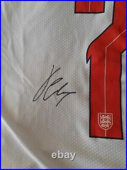 Signed Jack Grealish England Euro 2020 Final Vaporknit Shirt XL COA Proof