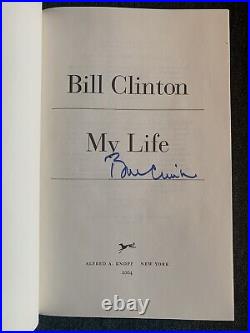 Signed President Bill Clinton My Life (2004) First Edition Autographed Book