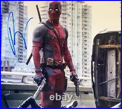 Signed Ryan Reynolds 8x10 Deadpool Photo, Signed In Person