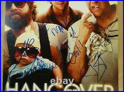 Signed THE HANGOVER Autographed By 4 11x17 Photo BECKETT COA LOA Personalized