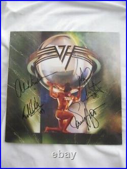 Signed VAN HALEN 5150 LP autograph IN PERSON 1993 AUTOGRAMM signiert EDDIE