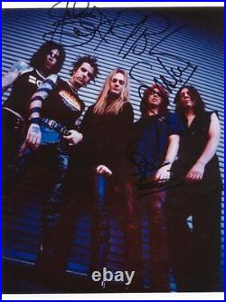 Skid Row genuine autograph IN PERSON signed 6x8 photo US heavy metal band