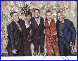 Spandau Ballet Fully Signed 8 x 10 Photo Genuine In Person + Hologram COA
