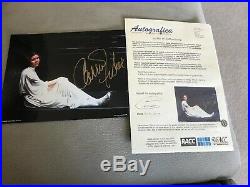 Star Wars Carrie Fisher In Person Signed Autograph Authenticated By Garry King