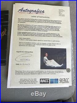 Star Wars Carrie Fisher In Person Signed Autograph Authenticated By Garry King