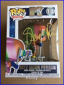 Steve Vai Signed MTV Moon Person Funko Pop Autographed Auto JSA COA
