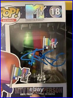 Steve-o Signed Autographed Funko Pop Mtv Moon Person Acoa Certified Coa Jackass