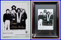 Stevie Nicks, Fleetwood Mac, Autograph, Signed in Person, Framed