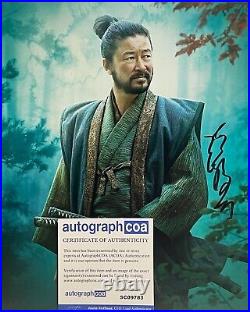 TADANOBU ASANO signed autograph 20x25cm SHOGUN in person autograph ACOA