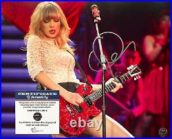 TAYLOR SWIFT Signed 8x10 inch Color Photo Original Autograph withCOA Certificate