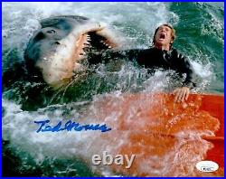 TED GROSSMAN Signed 8x10 Photo JAWS GOONIES In-Person Autograph JSA COA Cert