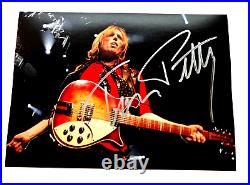 TOM PETTY Signed 7x5 inch Photo Authentic Original Autograph withCOA Certificate