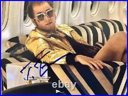 Taron Egerton Hand Signed Autograph 10 x 8 Promo Photo Includes COA Elton John