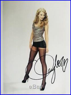 Taylor Swift Music Royalty Signed In Person Glossy Photo Autographed Coa Mint