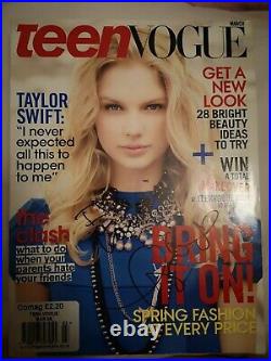 Taylor swift Signed In Person Magazine