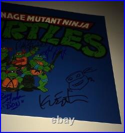 Teenage Mutant Ninja Turtles Cast Signed X7 TMNT 11 X 14 In Person Autographs