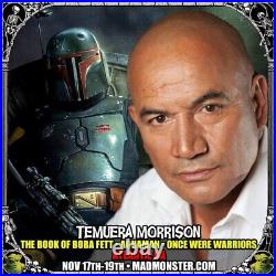 Temuera Morrison Signed 10x8 Photo Star Wars The Book Of Boba Fett Autograph