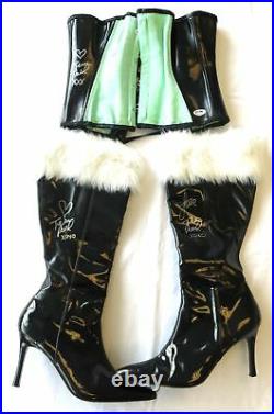 Tera Patrick Signed Worn Clincher & Boots from Personal Website PSA/DNA COA