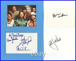 The Beach Boys American Music Legends In Person Signed Cards