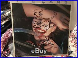 The Cars signed Debut LP By All 5 with Ben Orr! In person! Look At Pics
